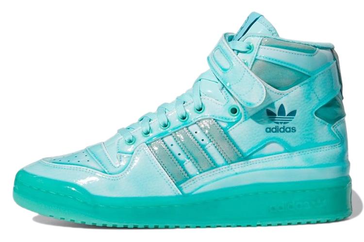 Кеды унисекс Adidas Jeremy Scott X Forum High Dipped Acid Mint, 36 2/3 EU