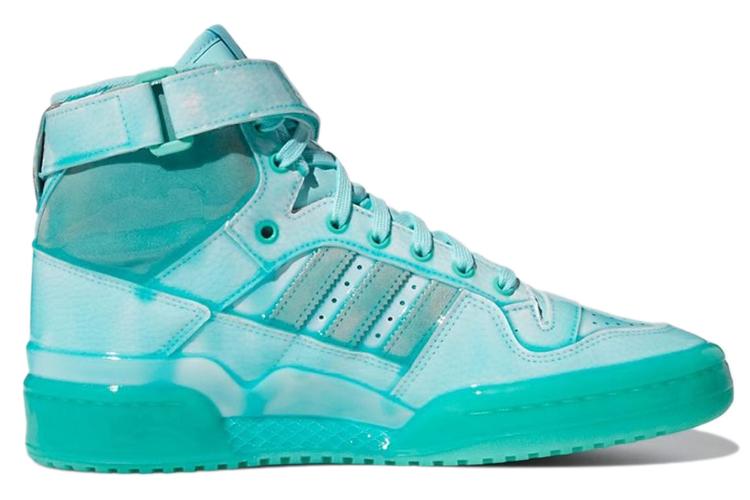 Кеды унисекс Adidas Jeremy Scott X Forum High Dipped Acid Mint, 36 2/3 EU