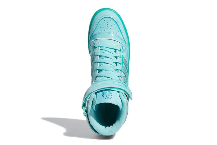 Кеды унисекс Adidas Jeremy Scott X Forum High Dipped Acid Mint, 36 2/3 EU