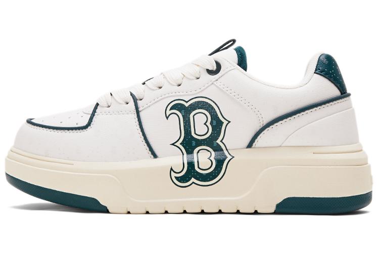 Кеды унисекс MLB Chunky Liner бежево-зеленые