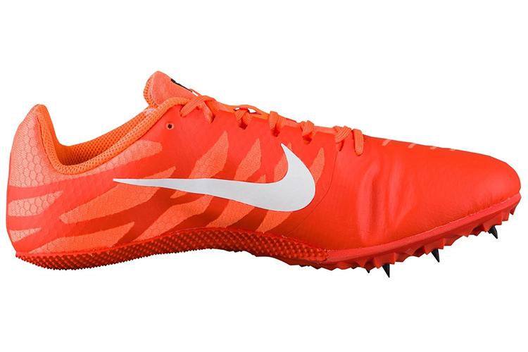 Кроссовки мужские Nike Air Zoom Rival S 9 Spikes Team Orange White, 40 EU