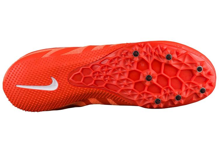 Кроссовки мужские Nike Air Zoom Rival S 9 Spikes Team Orange White, 40 EU