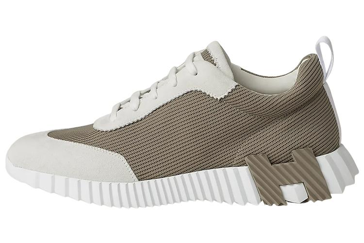 Кроссовки мужские HERMES Bouncing Low Top, elephant gray, 40 EU