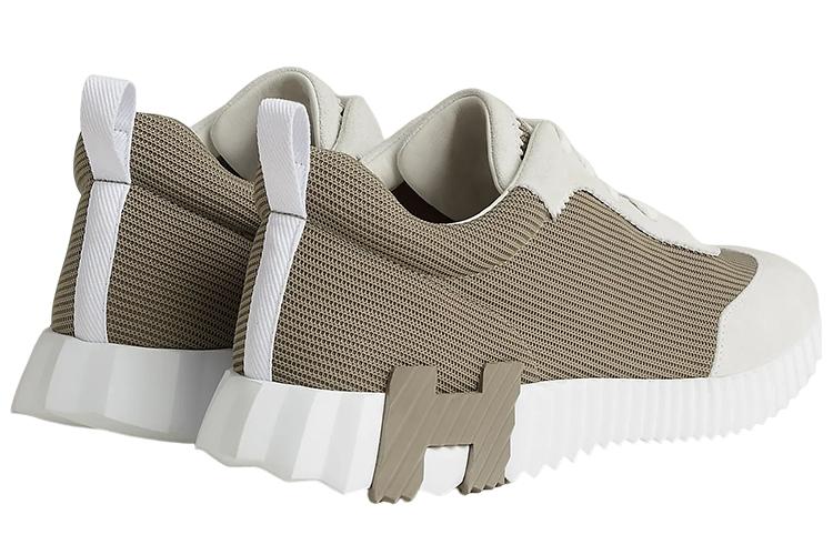 Кроссовки мужские HERMES Bouncing Low Top, elephant gray, 40 EU