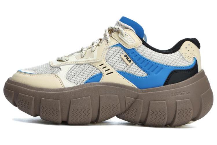 Кроссовки женские FILA BOLLA коричневые и синие