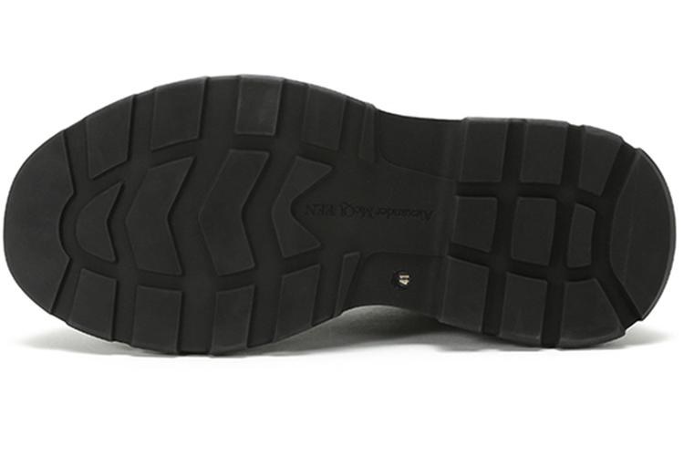 Кеды мужские Alexander McQueen Tread Slick Boot, triple black, 43 EU