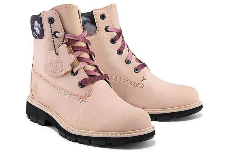 Ботинки женские Timberland Lucia Way 6 Inch Charm светло-розовые, 37.5 EU