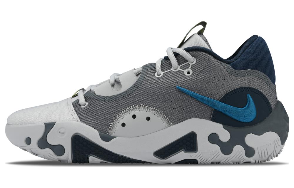 Кроссовки унисекс Nike PG 6 EP серо-голубые, 47.5 EU