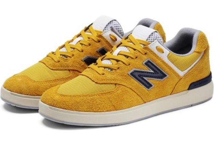 Кроссовки мужские New Balance All Coasts 574 желтые, 39.5 EU