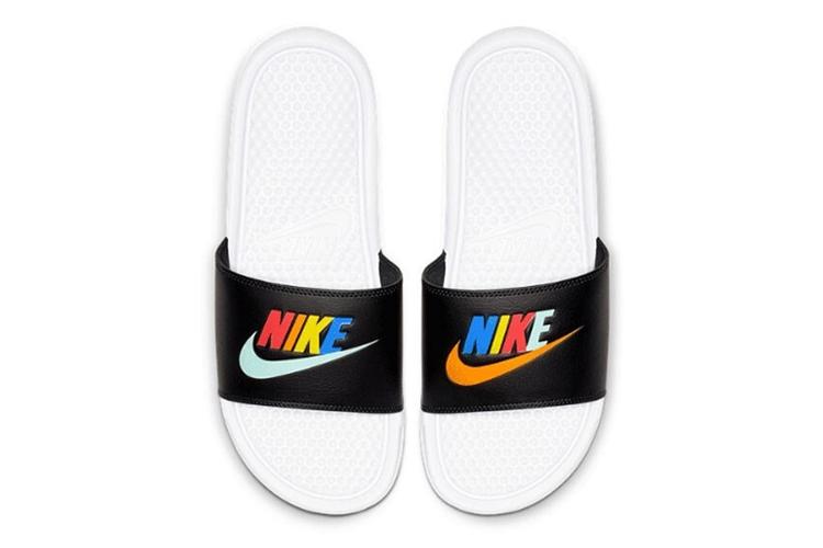 Сланцы мужские Nike Benassi JDI Mismatch черные, 41 EU