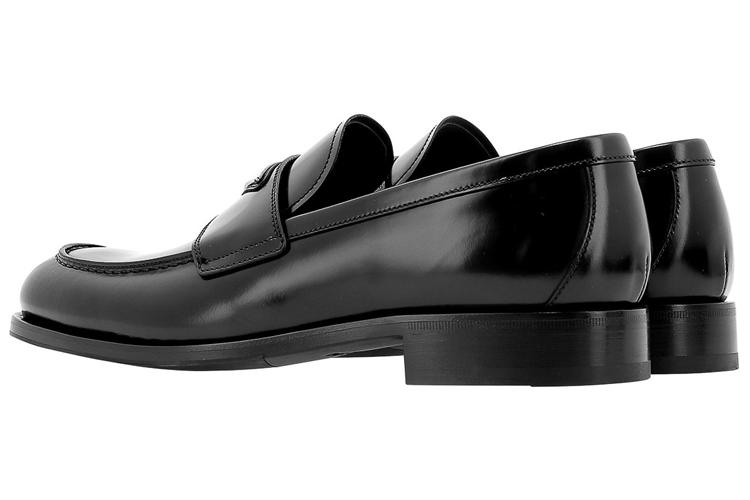 Лоферы мужские PRADA 2DB195_P39_F0002_F_X000 черные, 40 2/3 EU