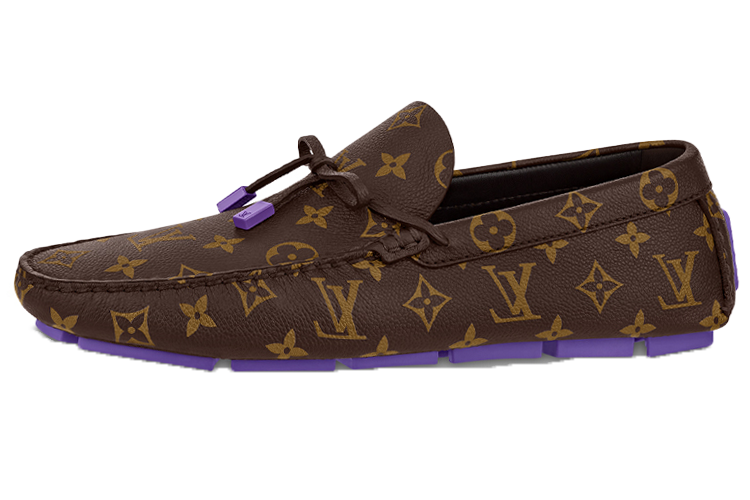 Лоферы мужские LOUIS VUITTON Driver коричневые, 42 EU