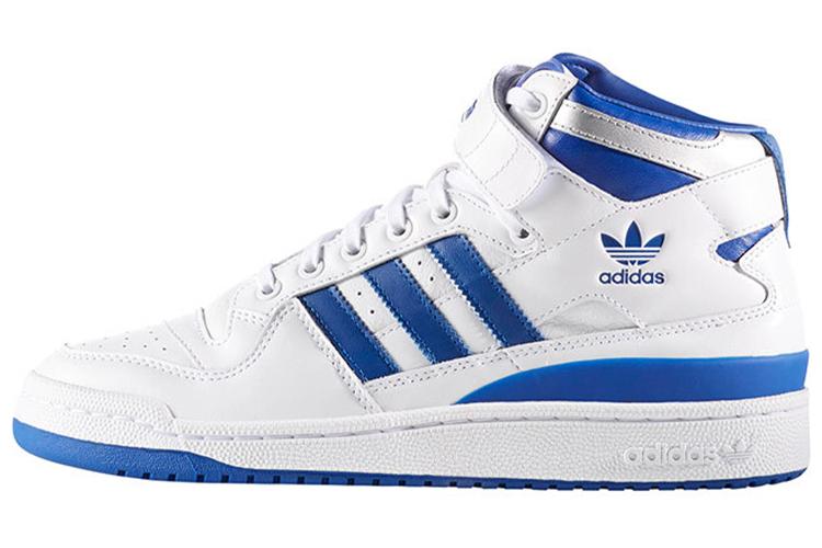 Кеды мужские Adidas Forum Mid Refined белые, 41 1/3 EU