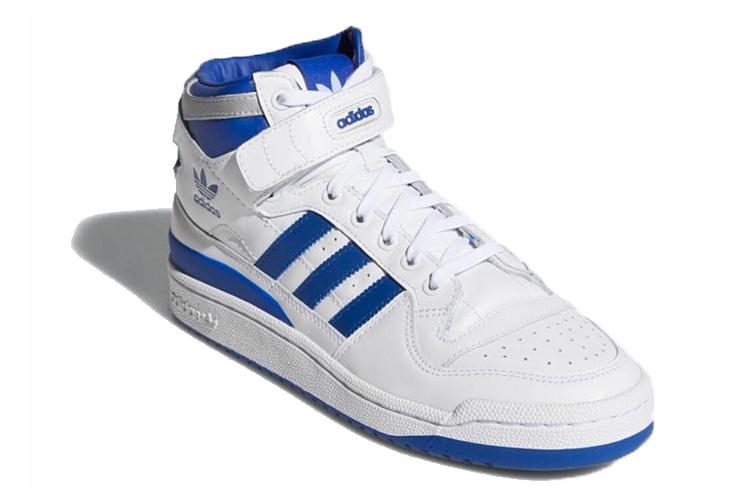 Кеды мужские Adidas Forum Mid Refined белые, 41 1/3 EU