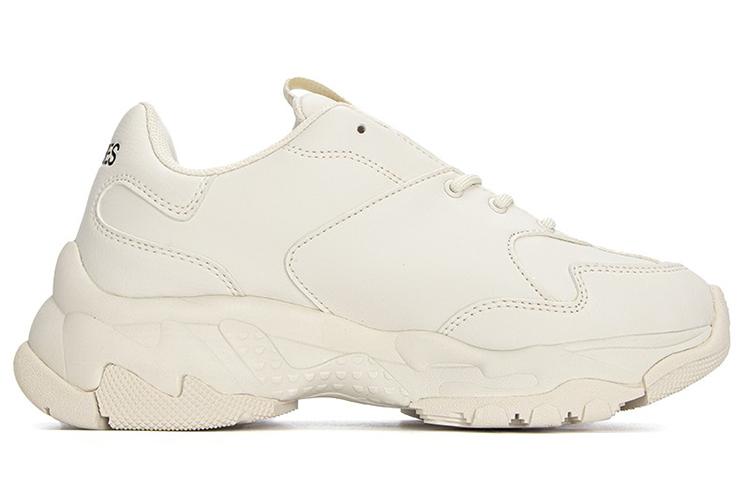 Кроссовки унисекс MLB Big Ball кремово-белый/зеленый, 36.5 EU