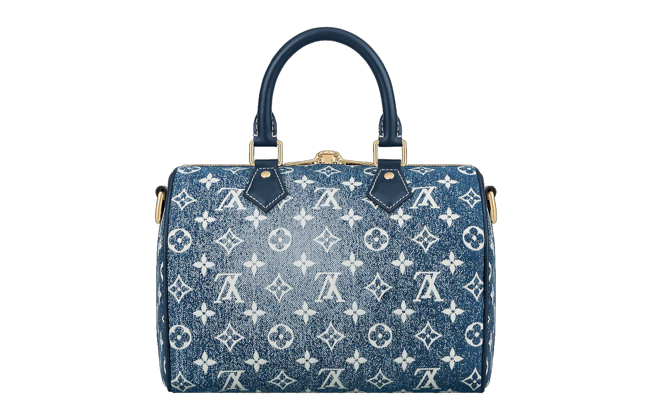 Сумка унисекс LOUIS VUITTON Speedy 25 синего денима