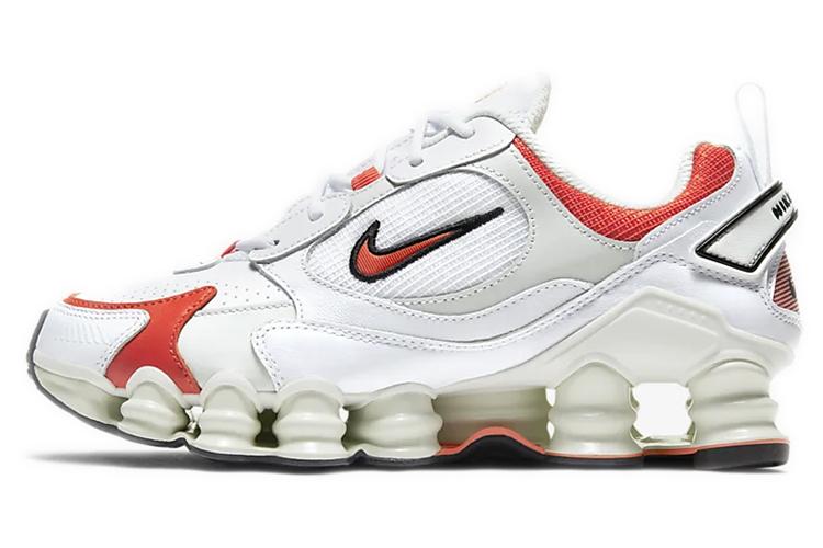 Кроссовки женские Nike Shox Nova белые, красные, 37.5 EU