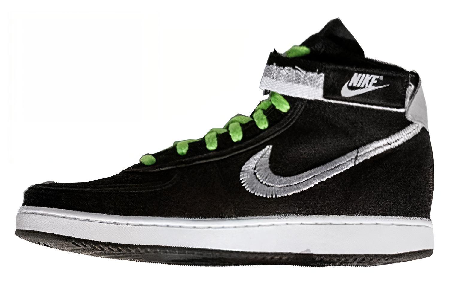 Кеды унисекс Nike Vandal High Stussy черные, 42.5 EU
