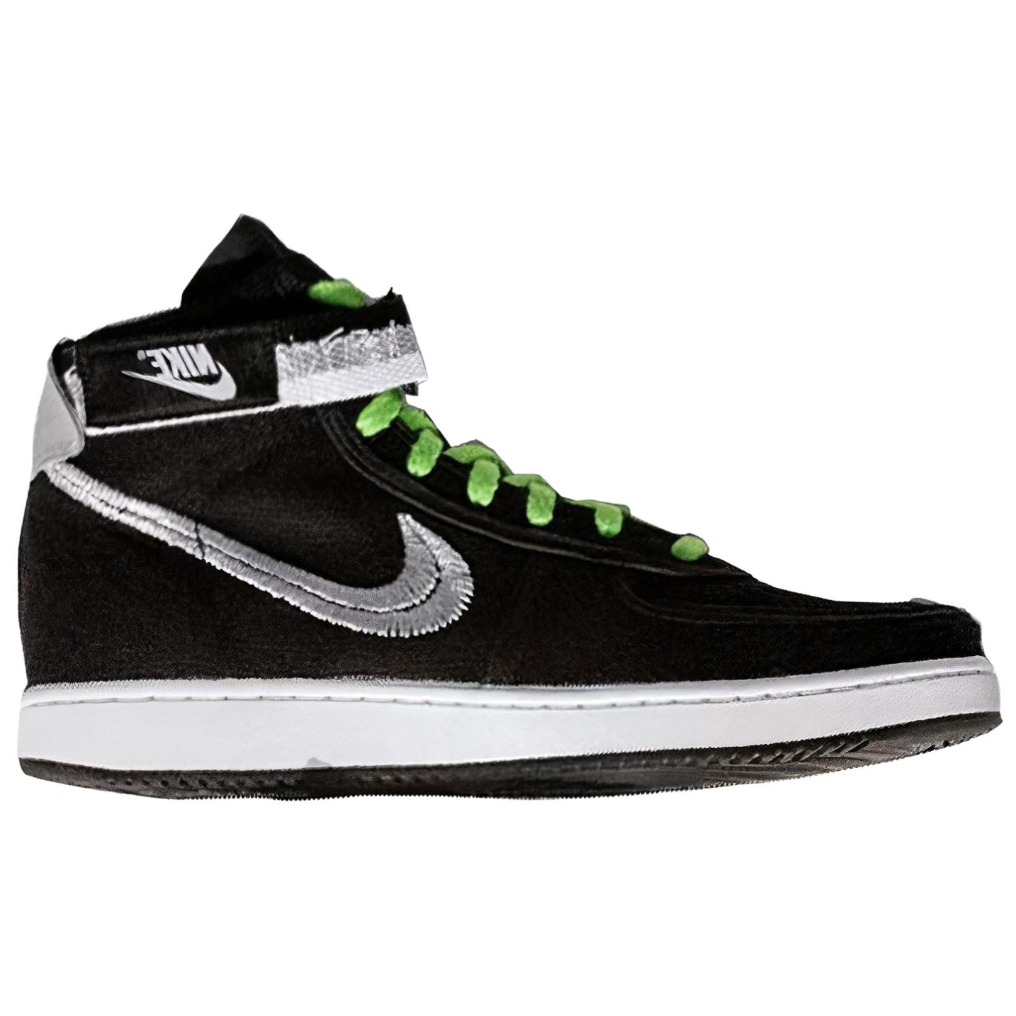 Кеды унисекс Nike Vandal High Stussy черные, 42.5 EU