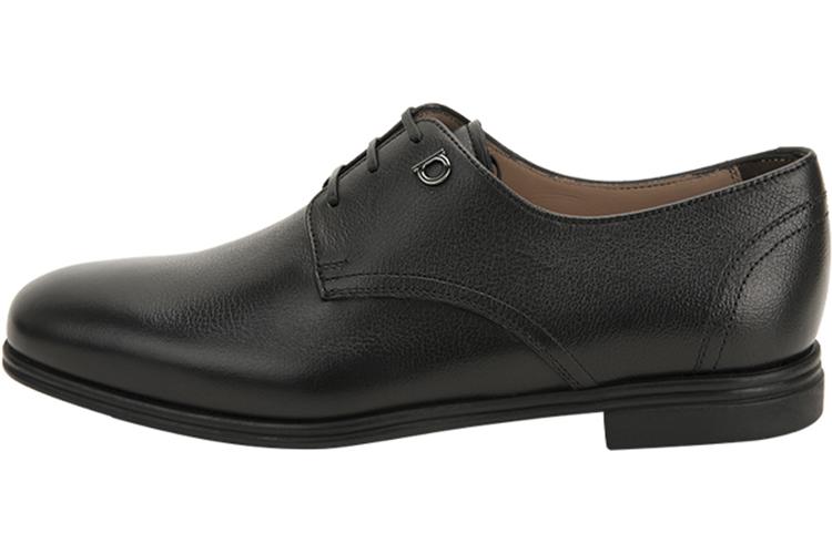 Туфли мужские FERRAGAMO 02C082 723700 черные, 40 EU