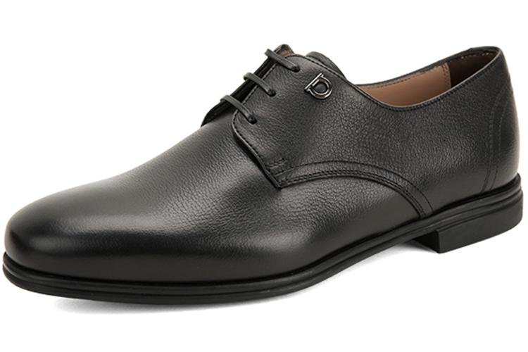 Туфли мужские FERRAGAMO 02C082 723700 черные, 40 EU