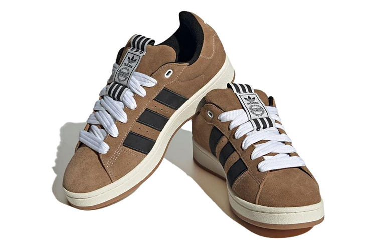Кеды унисекс Adidas Originals Campus 00s YNuK коричневые, 46 2/3 EU
