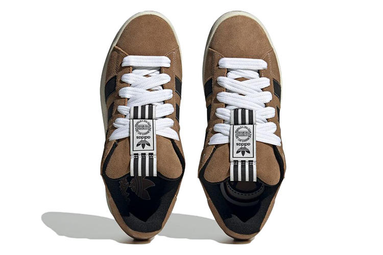 Кеды унисекс Adidas Originals Campus 00s YNuK коричневые, 46 2/3 EU