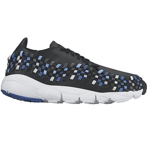 Кроссовки мужские Nike Air Footscape Woven NM черные/синие, 42.5 EU