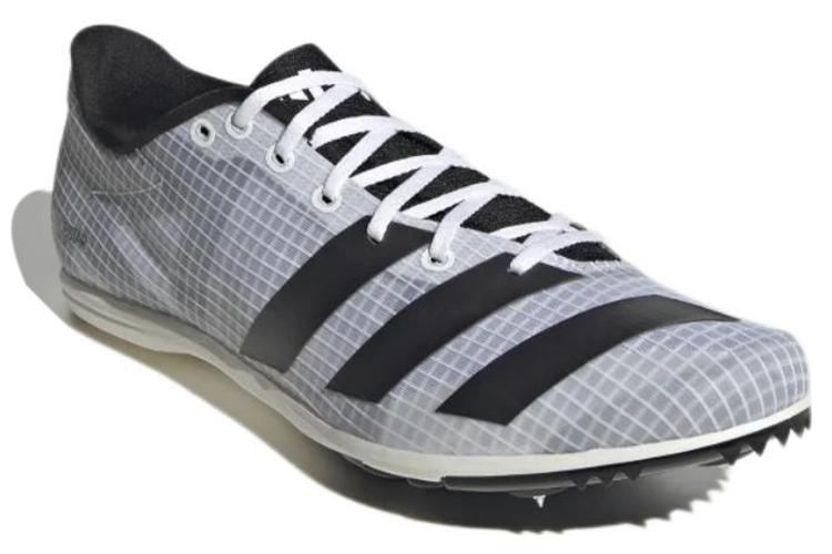 Футбольные бутсы Adidas Distancestar белые черные, 44 2/3 EU