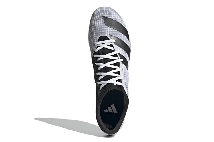 Футбольные бутсы Adidas Distancestar белые черные, 44 2/3 EU