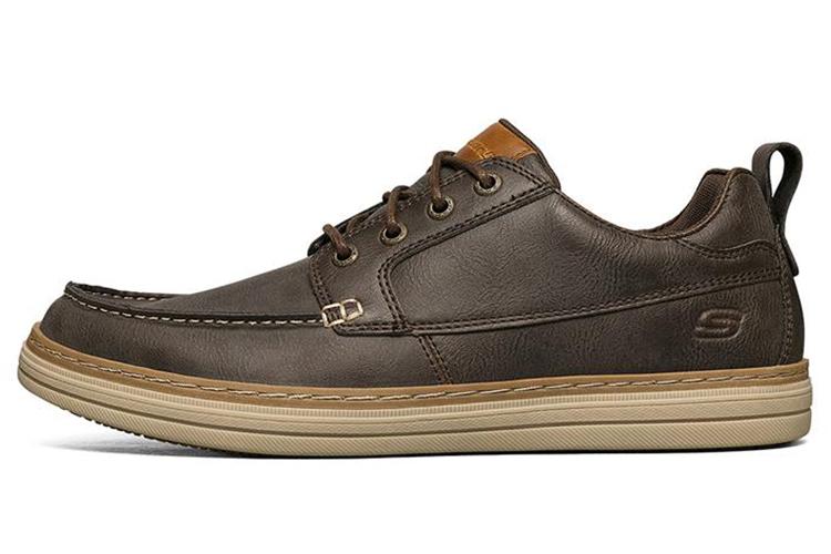 Полуботинки мужские Skechers 65875-CHOC шоколадные