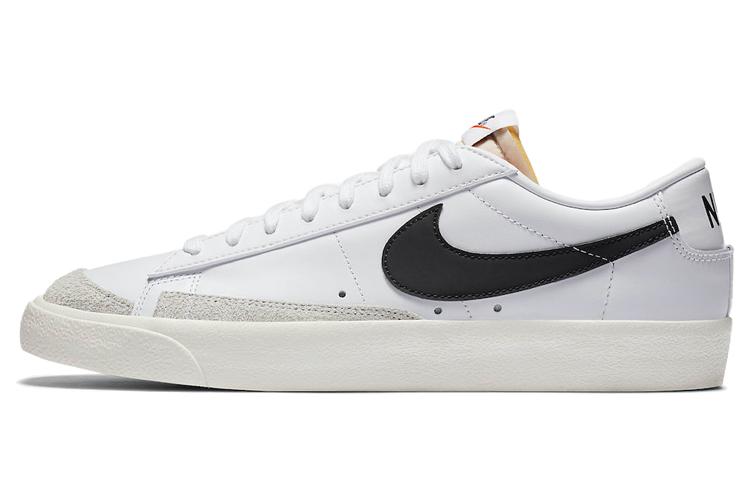Кеды унисекс Nike Blazer Low 77 Vintage белые, черные