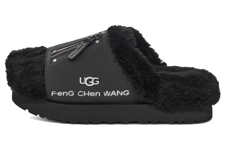 Тапочки женские Feng Chen Wang x UGG черные, 43 EU