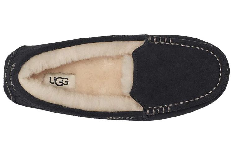 Мокасины женские UGG Ansley черные, 36 EU
