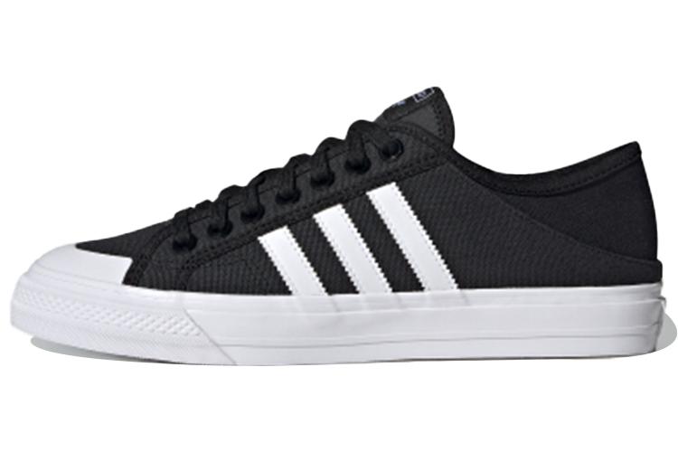 Кеды унисекс Adidas Collapsible Nizza Low черные, 38 2/3 EU