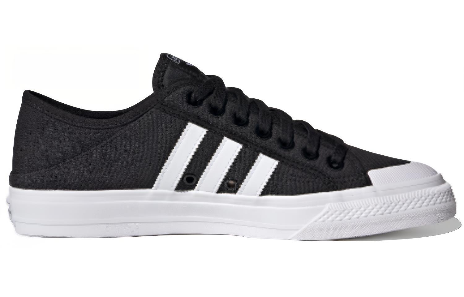 Кеды унисекс Adidas Collapsible Nizza Low черные, 38 2/3 EU