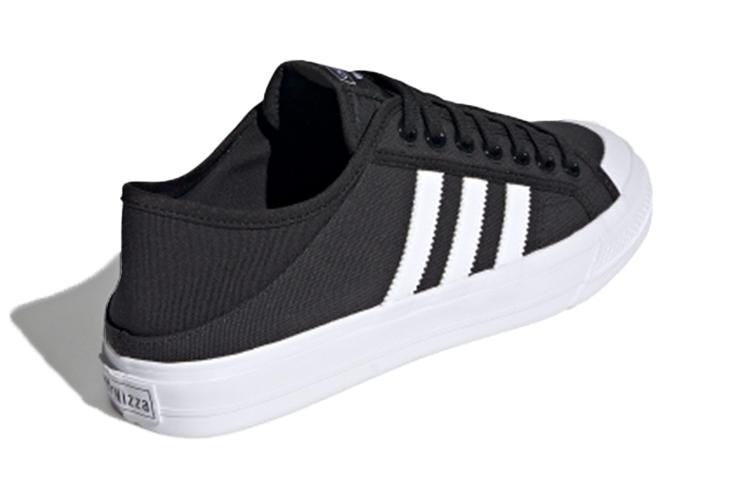 Кеды унисекс Adidas Collapsible Nizza Low черные, 38 2/3 EU