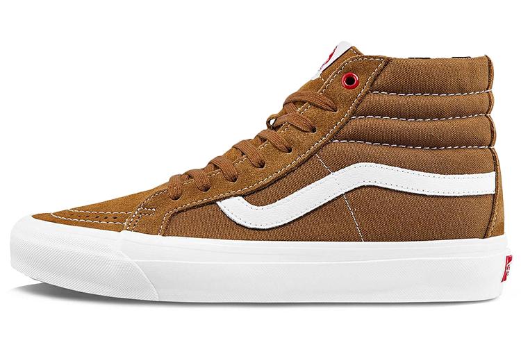 Кеды унисекс Vans Sk8-Hi LX Ray Barbee Leica светло-коричневые