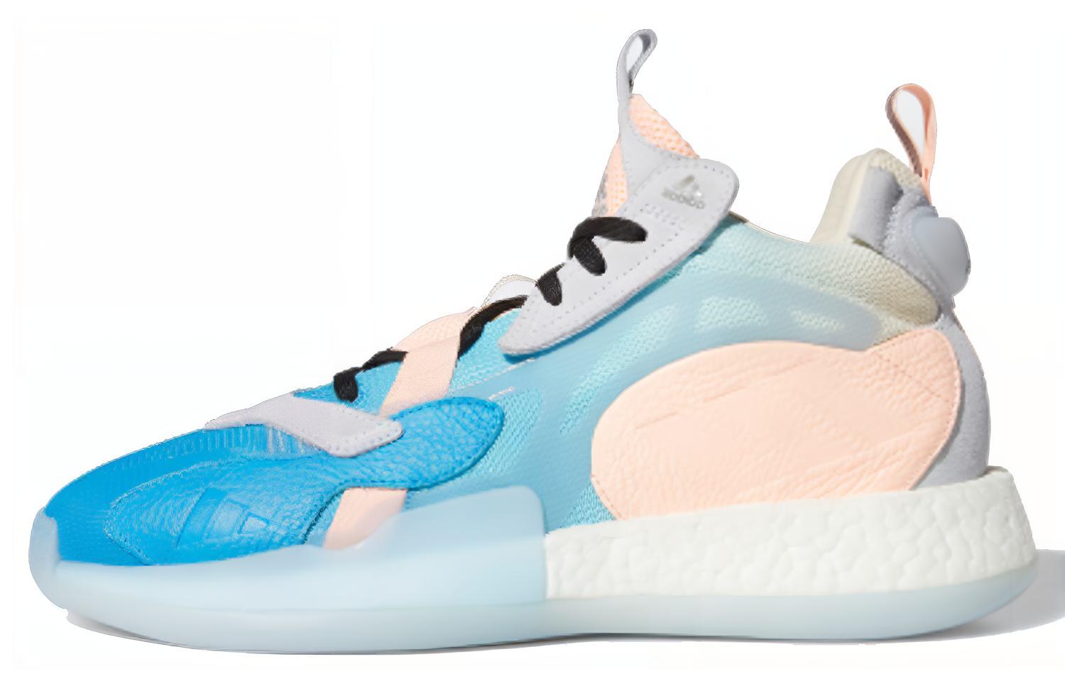 Кроссовки мужские Adidas Zoneboost Aero синий прозрачный