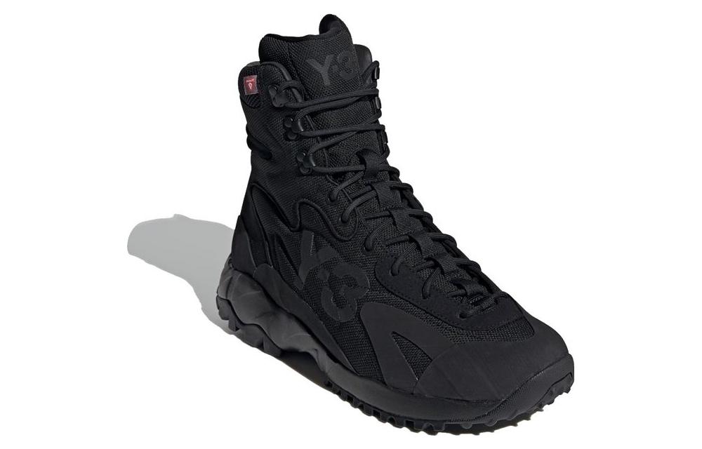 Треккинговые ботинки мужские Adidas Y-3 Notoma черные, 38.5 EU