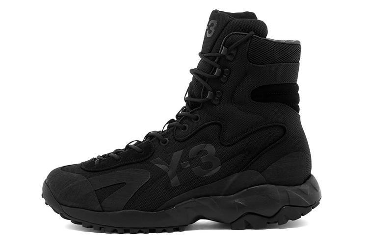 Треккинговые ботинки мужские Adidas Y-3 Notoma черные, 38.5 EU