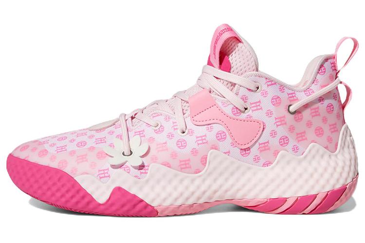 Баскетбольные кроссовки мужские Adidas Harden Vol. 6 розовые, 44 EU