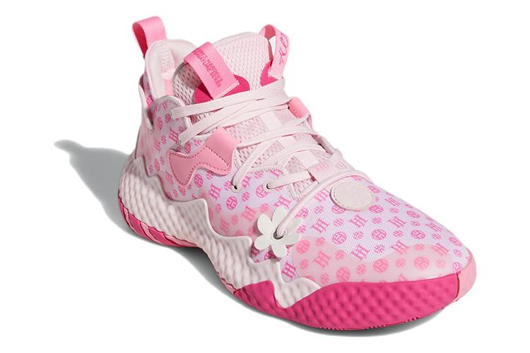 Баскетбольные кроссовки мужские Adidas Harden Vol. 6 розовые, 44 EU