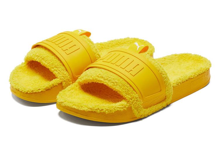 Шлепанцы мужские PUMA Leadcat Ylm желтые, 37 EU