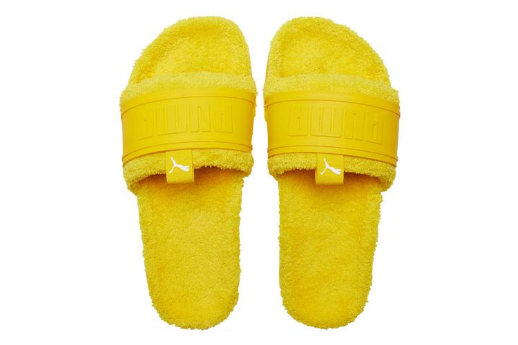 Шлепанцы мужские PUMA Leadcat Ylm желтые, 37 EU