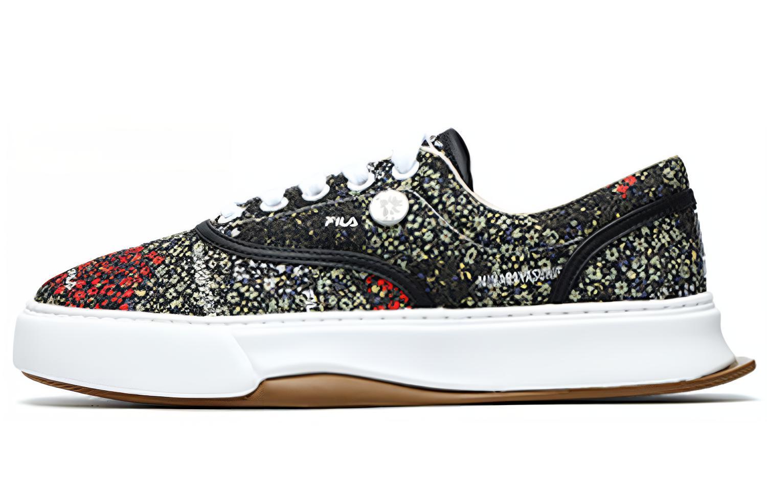 Кеды мужские FILA F12M134347FGN черно-зелёные