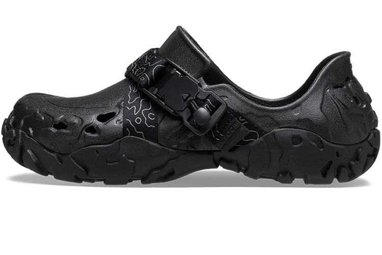 Шлепанцы унисекс Crocs All Terrain Atlas черные, 37-38 EU