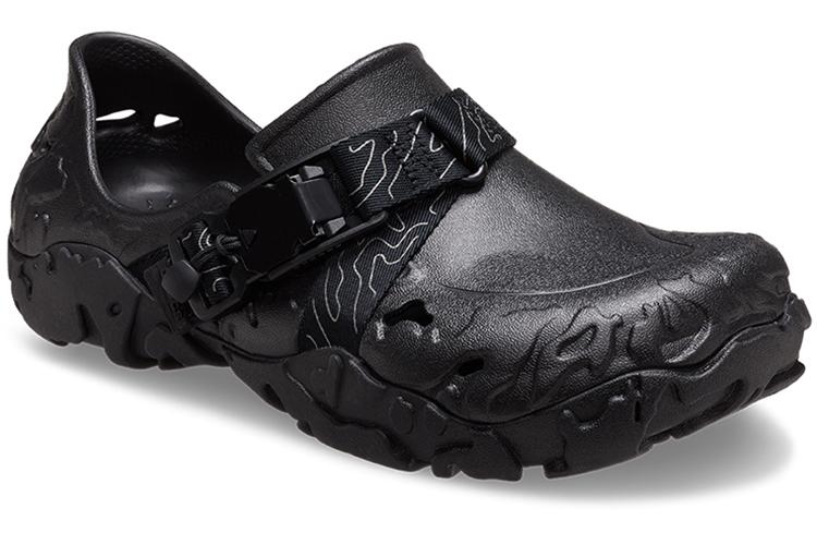 Шлепанцы унисекс Crocs All Terrain Atlas черные, 37-38 EU