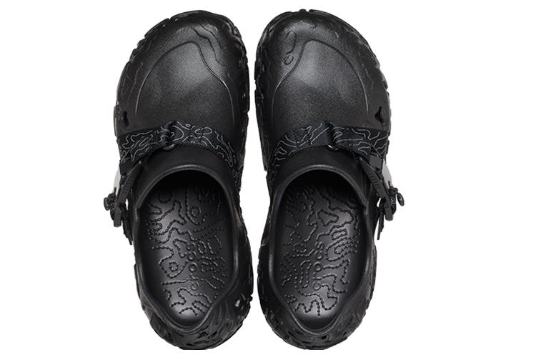 Шлепанцы унисекс Crocs All Terrain Atlas черные, 37-38 EU