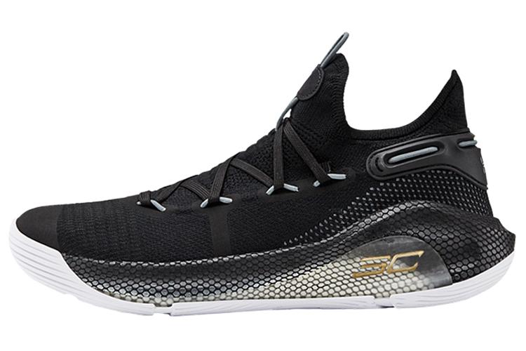 Кроссовки мужские Under Armour Curry 6 Team черные, 45.5 EU